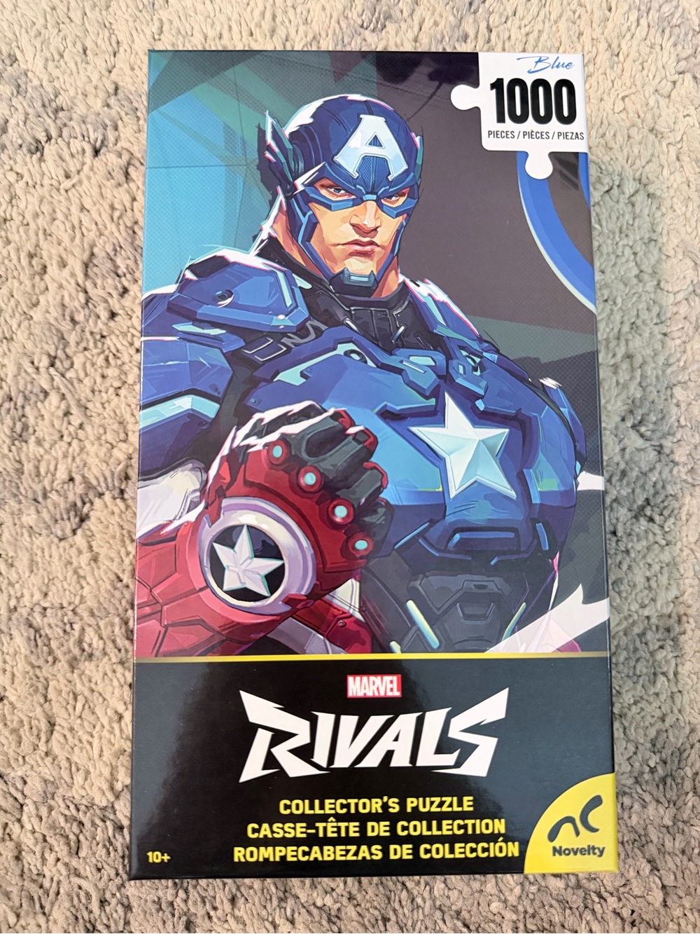 New in box! Marvel Rivals Captain America 1000-Piece Puzzle